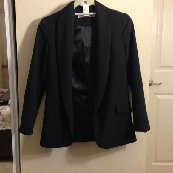 Black boyfriend blazer-XS