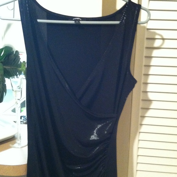 EXPRESS SMALL SHINEY TOP - Picture 1 of 4