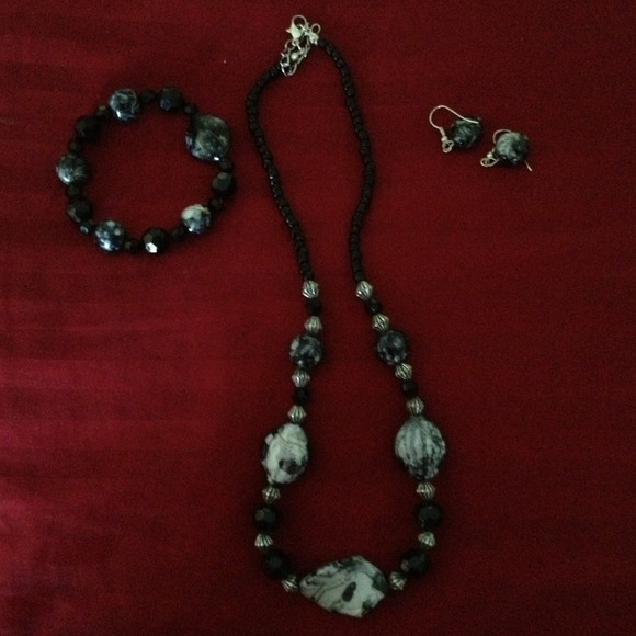 ☑Black jewelry set☑bundle paula dublin
