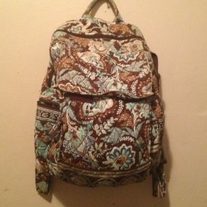 Java blue Vera bradley backpack