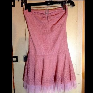 Forever 21 peach party dress