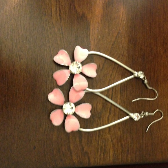 Floral earrings