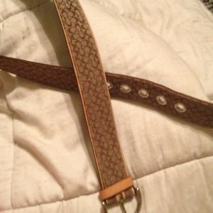 Coach belt