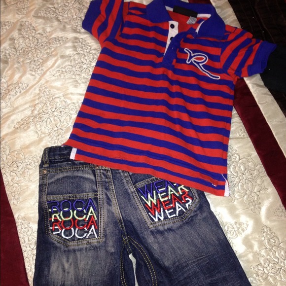 Sold🎤🎤🎤Boys rocawear fit - Picture 1 of 3