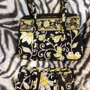 Vera Bradley purse and wallet bundle👍👌🌟💥