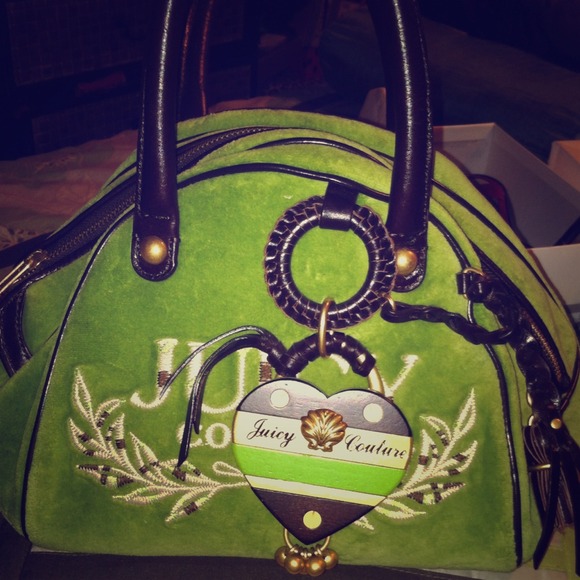 💯%Authentic Juicy Couture Bowling Bag