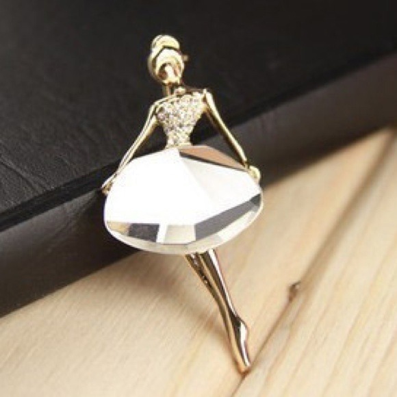 Ballerina brooch