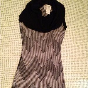 Gold and Barack sweater dress