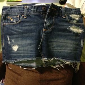 Abercrombie kids size 14 Jean Skirt