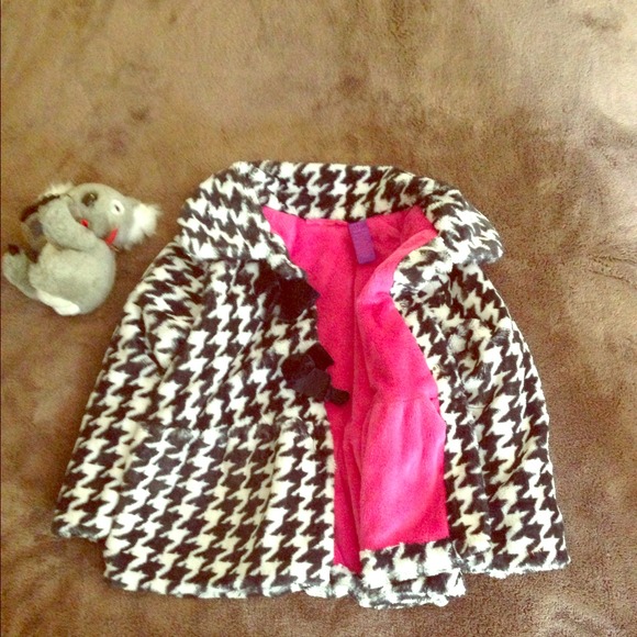 24 months black and white checker jacket