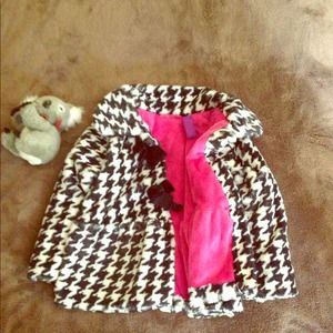 24 months black and white checker jacket