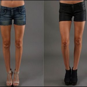 Bleulab Jeans Reversible Carbon Black Shorts