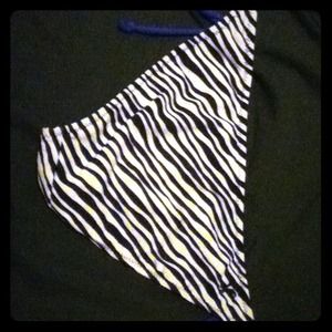American Eagle Zebra Print Bathing Suit Bottom