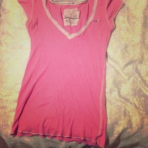Hollister v neck shirt