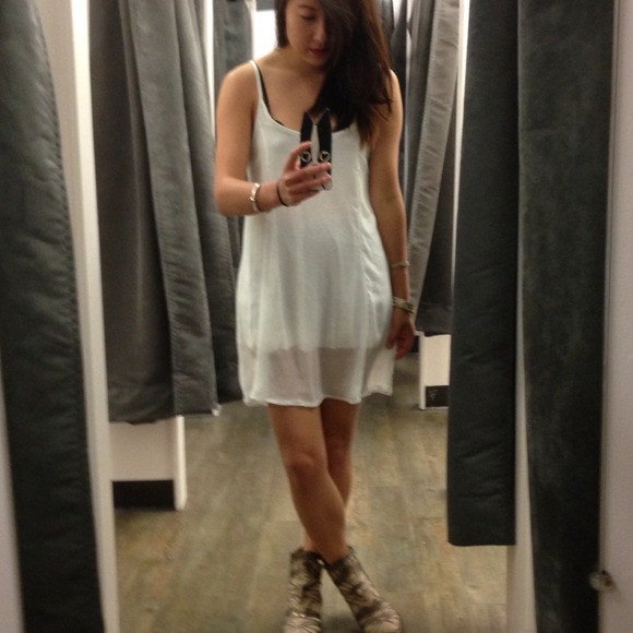 TRADED Brandy Melville Sheer Dress