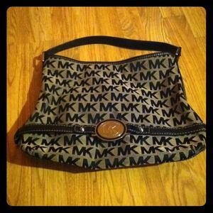 Authentic black Michael Kors handbag