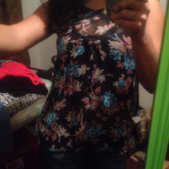 Floral blouse