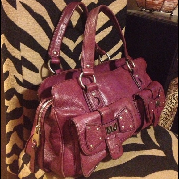 SOLD! MARC BY MARC JACOBS Pink Leather Bow Handbag - Picture 2 of 4