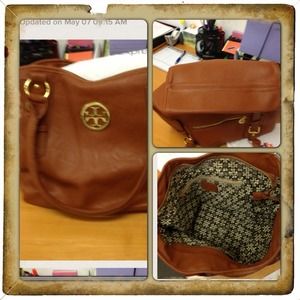 Handbag camel colored