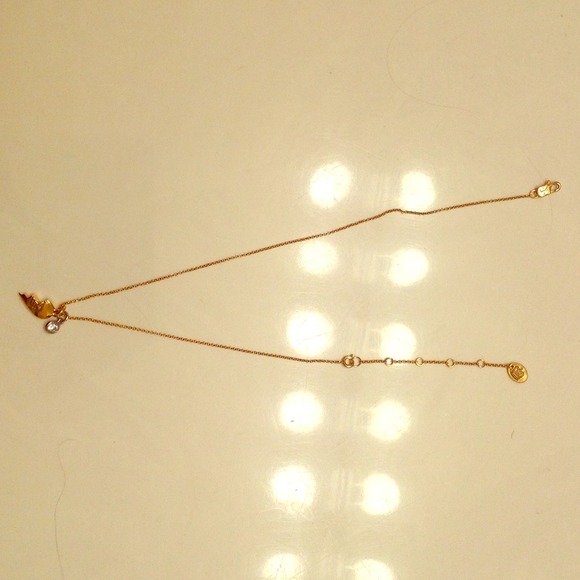 Juicy Couture Half Heart Necklace