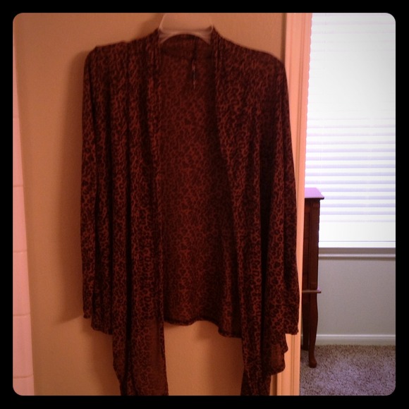 Leopard Cardigan