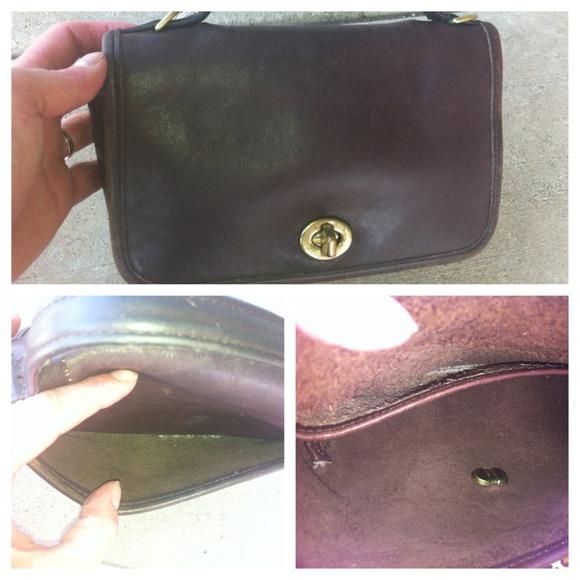 Vintage Coach casino bag