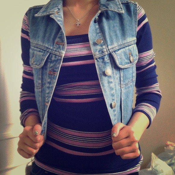 Sassy striped long-sleeve