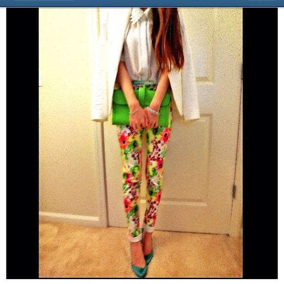 Afternoon Daydreams Floral Pants