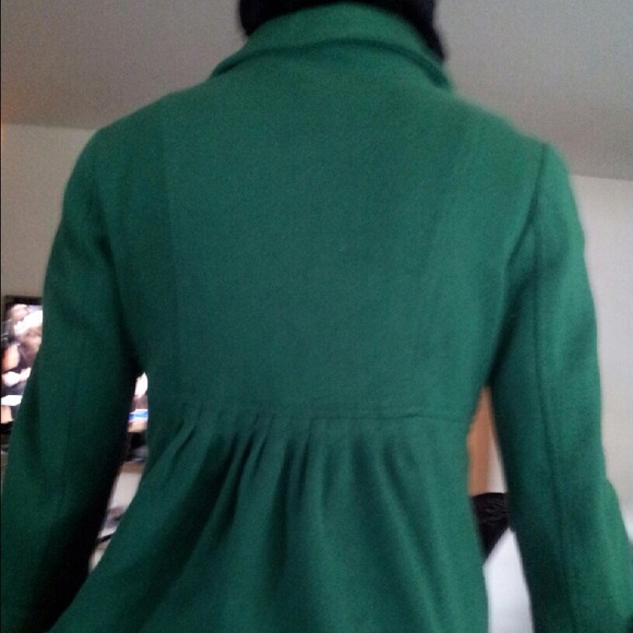 Reduced F21 Forest Green Winter Coat Size Small - Picture 3 of 3