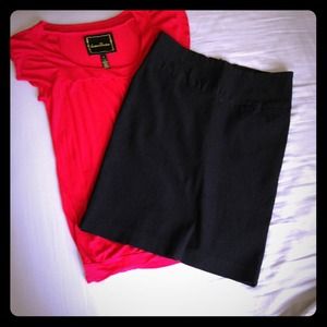 🔴Black skirt..very stretchy