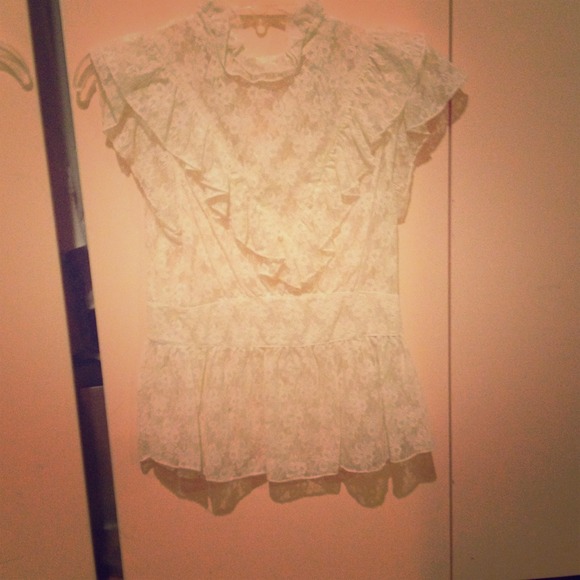Free people lace top