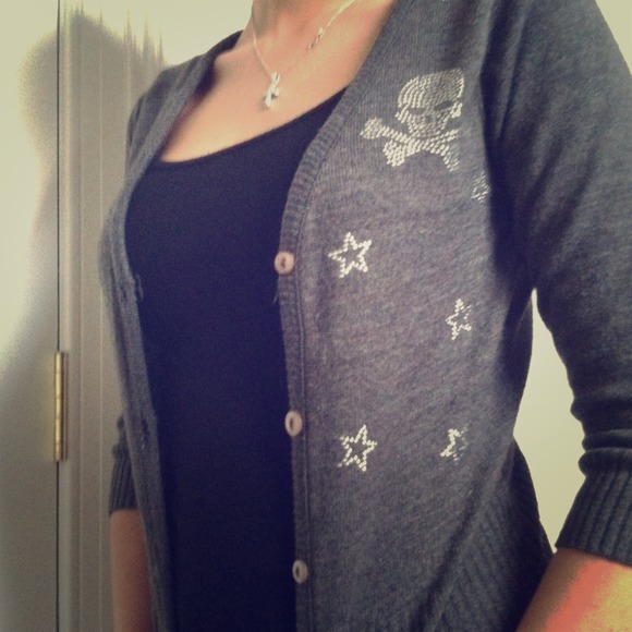 Punky cardigan 💀