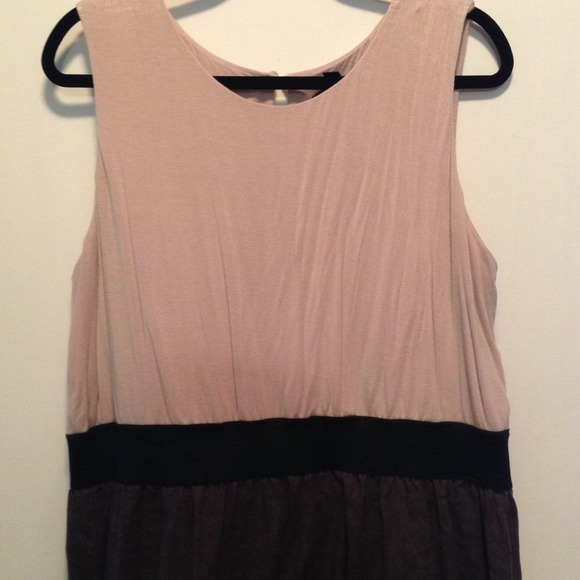 🚫sold Mossimo khaki and brown dress - Picture 3 of 4