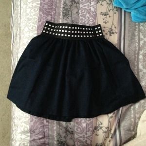 High waisted skirt