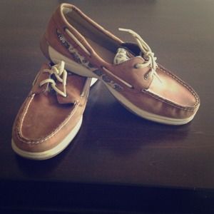 🌟ON HOLD🌟 🙊Brown cheetah/leopard print Sperrys