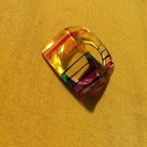 💢SOLD💢Rainbow ring