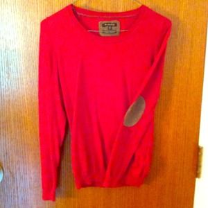Massimo dutti sweater with arm patches