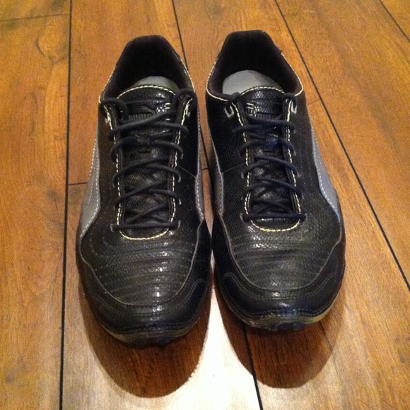 Puma Cell Meio black leather shoes! - Picture 2 of 3