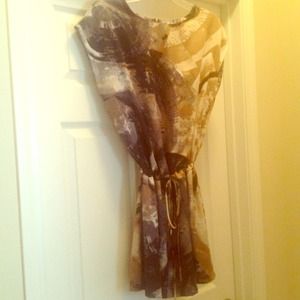 Fun and Sassy multicolor mini dress!