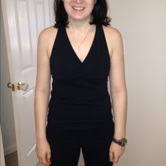 SOLD. Lululemon tank top. Black. Size 8