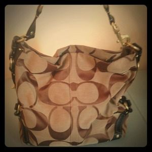 Authentic Coach Carly Collection hobo bag
