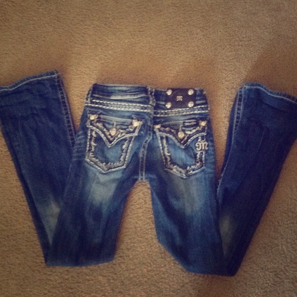 SOLD BUNDLE Miss Me jeans girls sz12