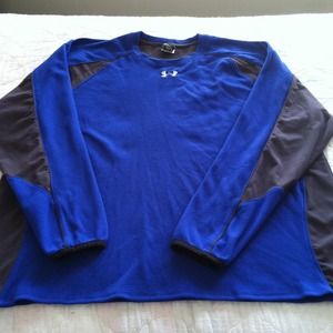 Under Armour royal blue and dark gray sport shirt!