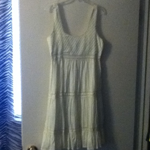 White summer dress
