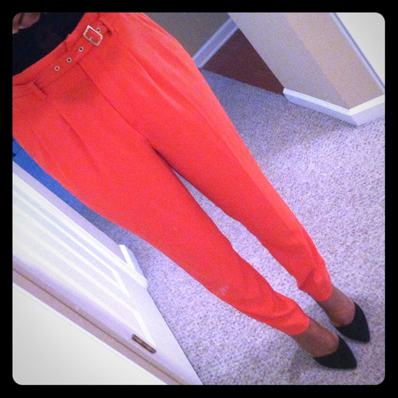 Salmon Highwaisted Pant