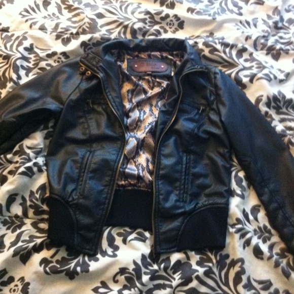 Leather jacket, shorts, tanks, jacket for trade