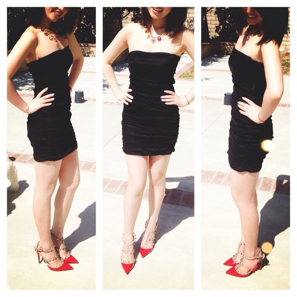 Zara Dresses & Skirts - SOLD!! - ZARA black strapless dress