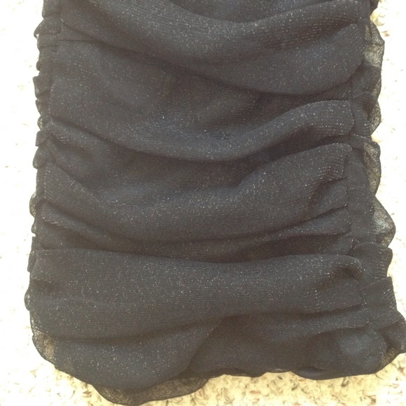 SOLD!! - ZARA black strapless dress - Picture 2 of 4