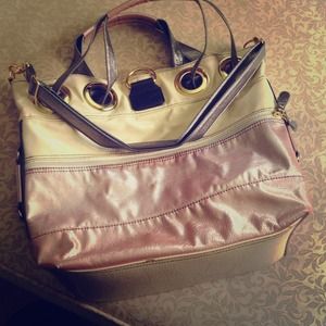 Faux Leather Hobo Bag