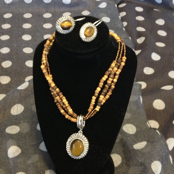 Earring and Necklace combo✂PRICE CUT✂